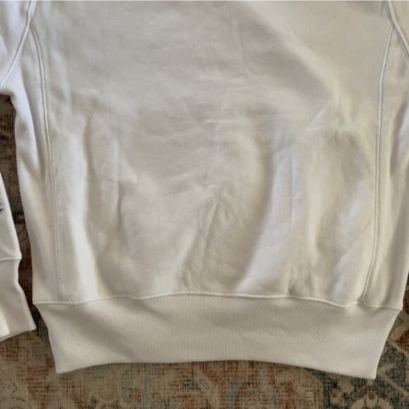 Champion Men’s Reverse Weave Heavyweight Hoodie Sweatshirt Size Small White New - Picture 8 of 16